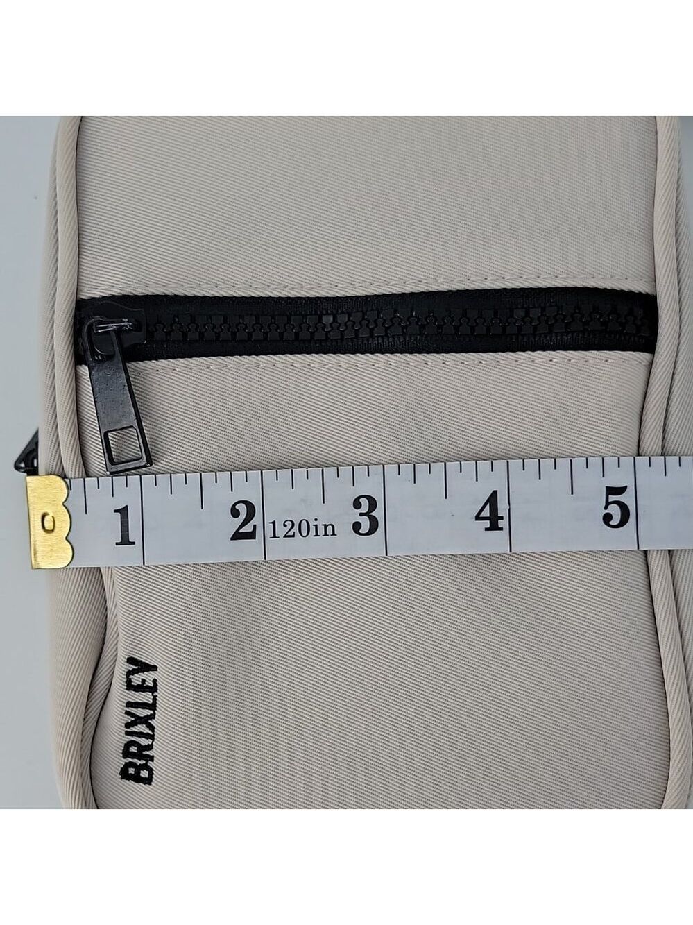 ✨ BRIXLEY Mini Crossbody Utility Tote – Cream w Black Hardware - Picture 9 of 10